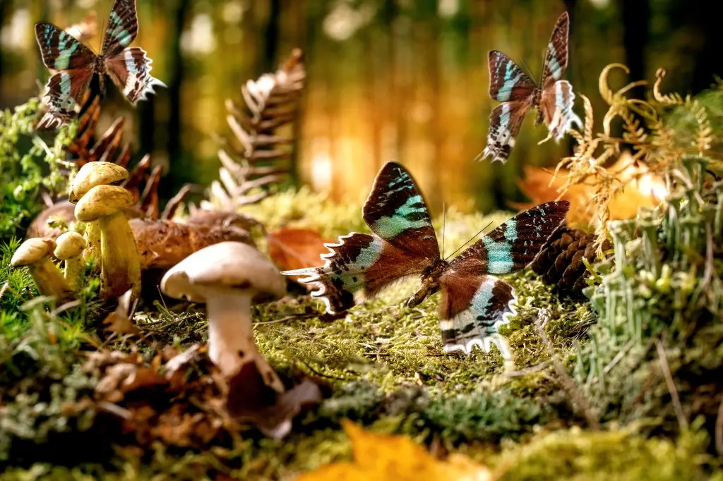 Sommerfugle og svampe i skovbunden – biodiversitet, artsdiversitet og skovøkosystem i dansk natur